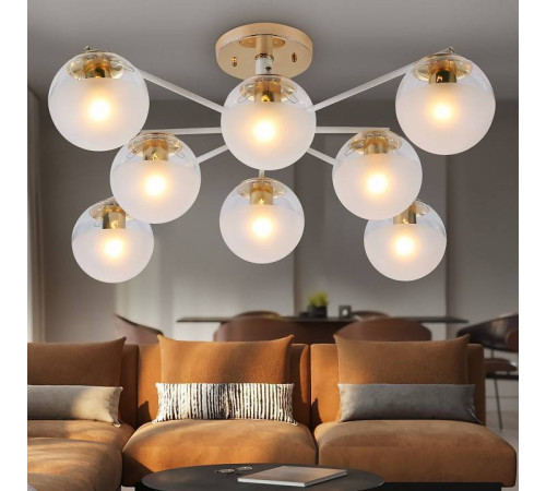 Люстра на штанге Rivoli Umbra 8xE27 40 Вт Б0054865