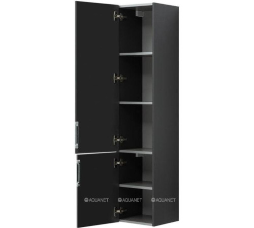 Пенал Aquanet Алвита 35 L серый антрацит 00249618