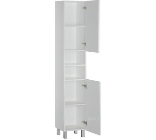 Шкаф-пенал Aquanet Доминика 35 белый универсальный 00170802