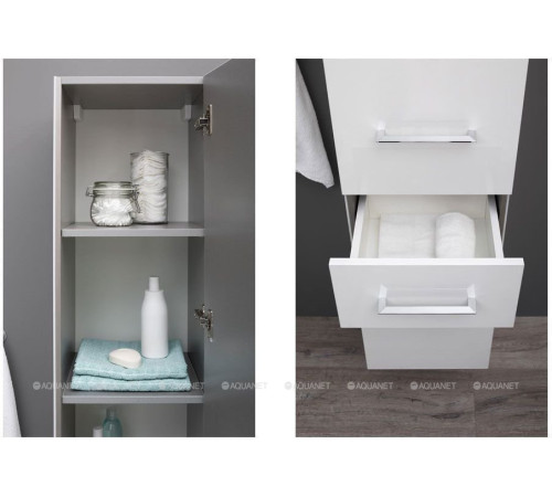 Пенал Aquanet Порто-35 белый 00195732