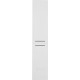 Шкаф-пенал De Aqua Тока 1 L с бельевой корзиной белый 1760х350 мм 00167272