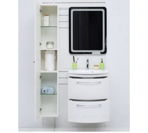 Пенал De Aqua Тока 1s L белый 1700х300 мм 00167317