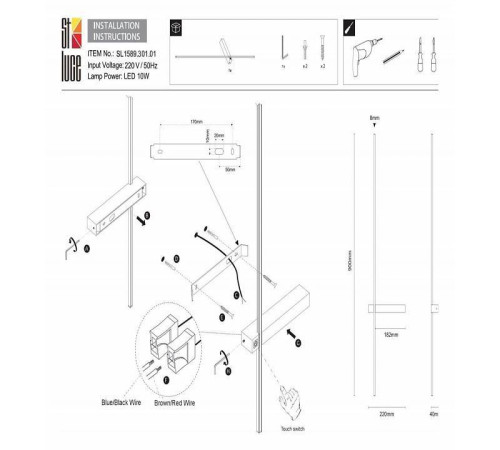 Бра ST-Luce Astente SL1589.301.01