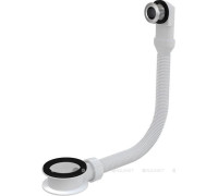 Слив-перелив для умывальника AlcaPlast A328CR хромированный A328CR