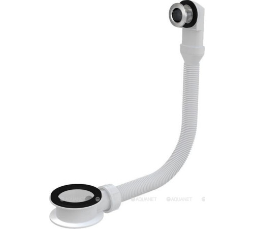 Слив-перелив для умывальника AlcaPlast A328CR хромированный A328CR