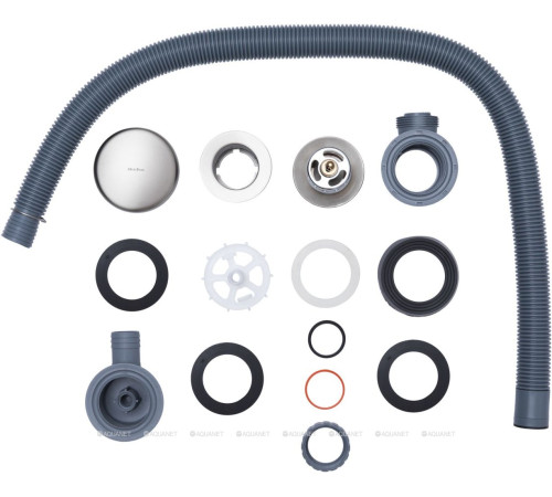 Слив-перелив Allen Brau Priority Round Click-Clack 600 мм браш. никель 5.31027-BN