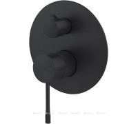 Смеситель для душа Allen Brau Priority 4.0 X2 встраиваемый 2 выхода черный матовый 5.31C11-31