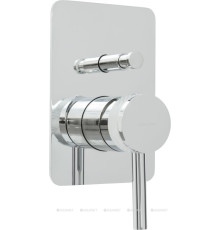 Смеситель встраиваемый для душа Allen Brau Priority 2 выхода Easy box хром 5.31011-00