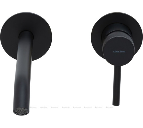 Смеситель для умывальника Allen Brau Priority 3.0 встраиваемый черный 5.31A03-31