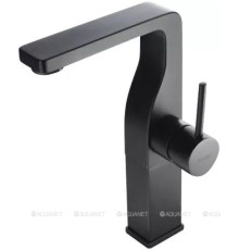 Смеситель для раковины высокий Bravat Arc черный матовый F16061K-A2-ENG