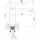 Смеситель для раковины Haiba HB10732-5 золото матовое HB10732-5