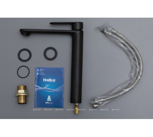 Смеситель для раковины Haiba HB11590-7 черный HB11590-7