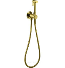 Смеситель с гигиеническим душем Allen Brau Priority 3.0 брашированное золото 5.31A29-GB