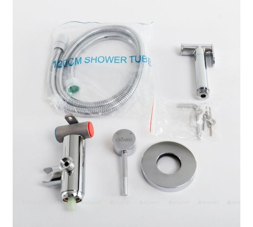 Гигиенический душ со смесителем Cezares RELAX хром RELAX-DIF-01