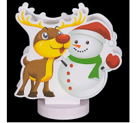 Снеговик световой Sneha  007-F