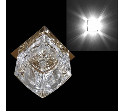 Встраиваемый светильник Sneha 7250/H G9 GD