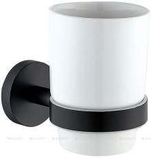 Стакан Allen Brau PRIORITY керамика латунь белый черный матовый 6.31002-31