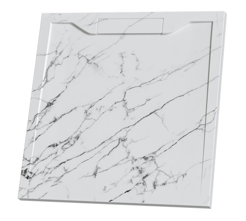 Душевой поддон RGW STE MW 900x900 мм белый мрамор 52341099-15