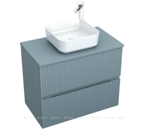 Столешница Aquanet Джейн 80 с отверстием под смеситель мисти грин 00313329