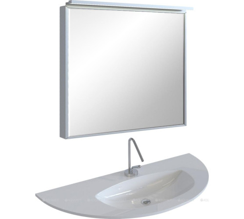 Светильник для зеркала De Aqua Алюминиум 90 серебро 00261781