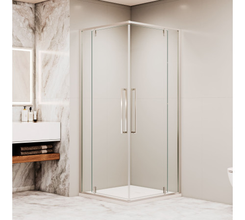 Душевой уголок RGW SV-33 800x800 мм хром прозрачное стекло 06323388-11
