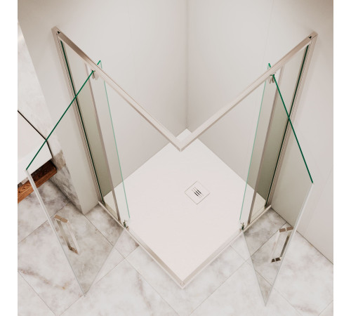 Душевой уголок RGW SV-33 800x800 мм хром прозрачное стекло 06323388-11