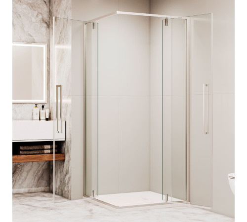 Душевой уголок RGW SV-33 800x800 мм хром прозрачное стекло 06323388-11