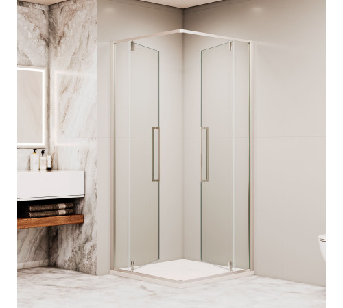 Душевой уголок RGW SV-33 800x800 мм хром прозрачное стекло 06323388-11