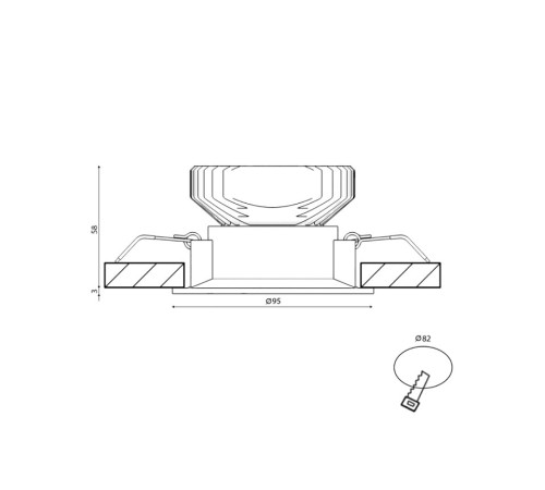 Корпус на 1 пост SWG PRO COMBO COMBO-43-WH