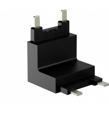 Соединитель угловой L-образный для треков накладных SWG PRO SLIM CN-SLIM-BL-TL