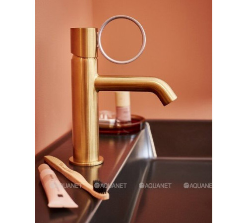 Смеситель для раковины Jacob Delafon Vivienne Signature матовая латунь E38682-LB3-2MB