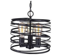 Подвесной светильник TopLight Carol TL1187H-03BK