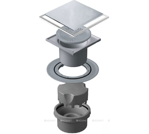 Трап точечный Pestan Confluo Standard 15х15 см Plate Vertical 2in1 13702561