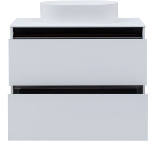 Тумба Allen Brau Activity 90 см белый матовый черный браш 1.34005.WM