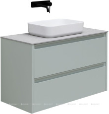 Тумба под раковину Allen Brau FANTASY 100 белый папирус матовый 1.11003.PWM