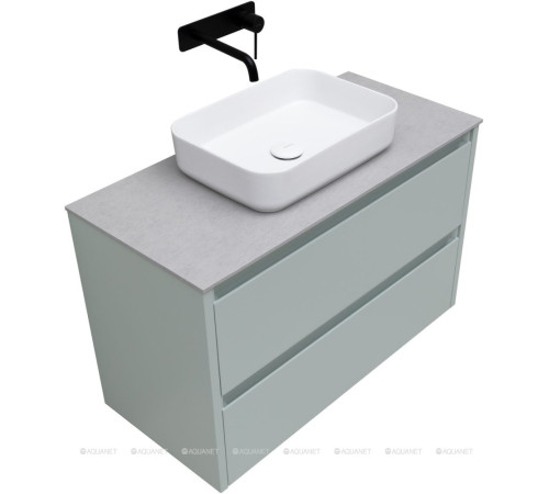 Тумба под раковину Allen Brau FANTASY 100 белый папирус матовый 1.11003.PWM