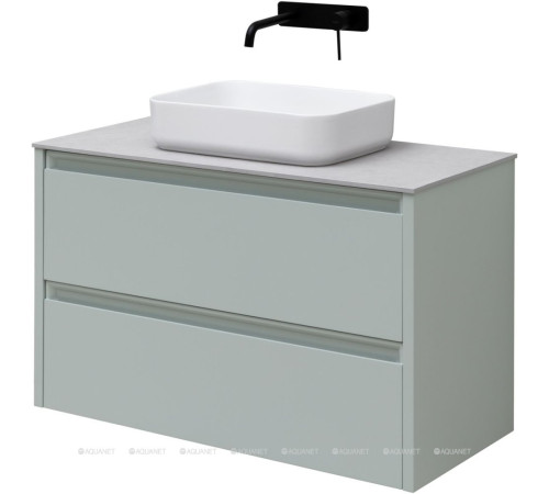 Тумба под раковину Allen Brau FANTASY 100 белый папирус матовый 1.11003.PWM