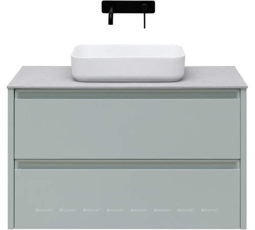 Тумба под раковину Allen Brau FANTASY 100 белый папирус матовый 1.11003.PWM