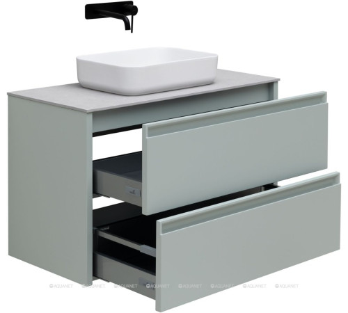 Тумба под раковину Allen Brau FANTASY 100 белый папирус матовый 1.11003.PWM