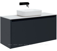 Тумба под раковину Allen Brau FANTASY 120 1+1 антрацит матовый 1.11006.AM