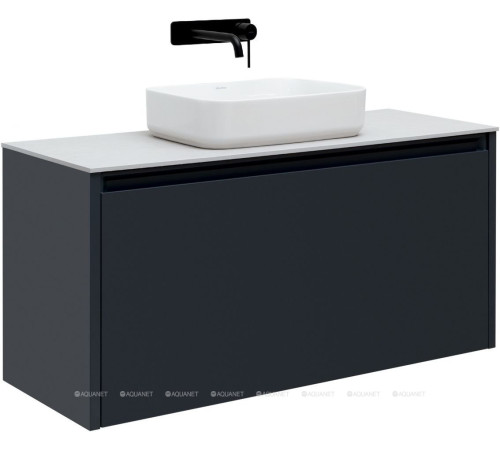 Тумба под раковину Allen Brau FANTASY 120 1+1 антрацит матовый 1.11006.AM