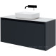 Тумба под раковину Allen Brau FANTASY 120 1+1 антрацит матовый 1.11006.AM