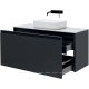 Тумба под раковину Allen Brau FANTASY 120 1+1 антрацит матовый 1.11006.AM