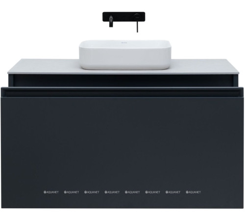 Тумба под раковину Allen Brau FANTASY 120 1+1 антрацит матовый 1.11006.AM