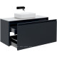 Тумба под раковину Allen Brau FANTASY 120 1+1 антрацит матовый 1.11006.AM