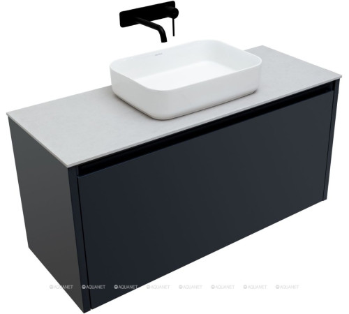 Тумба под раковину Allen Brau FANTASY 120 1+1 антрацит матовый 1.11006.AM