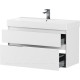 Тумба под раковину Allen Brau INFINITY 100 см 2 ящика белый матовый 1.210027.WM