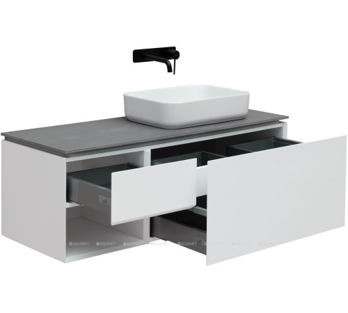 Тумба под раковину Allen Brau INFINITY 120 R 1+1 белый матовый 1.21008.WM