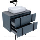 Тумба Allen Brau REALITY 81 см blue grey matt 1.32005.BGM