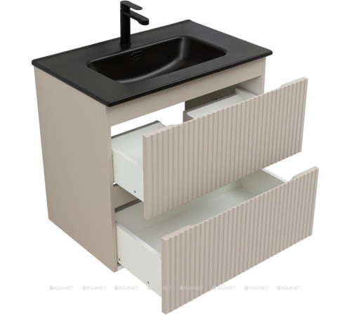 Тумба под раковину Aquanet Джейн 70 (Flat) бежевый 00343976